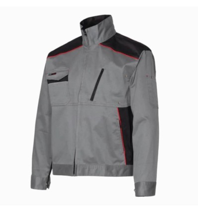 Chaqueta elástica gris STRECTH BOOM