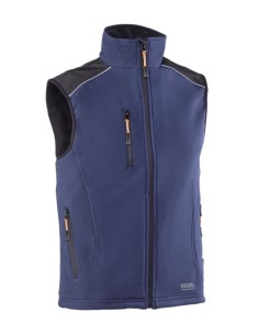 Chaleco cortaviento multibolsillo azul marino 1895DN