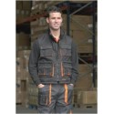 Chaleco térmico multibolsillo negro 837