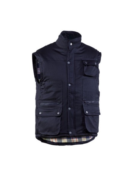 Chaleco multibolsillo acolchado marino WESTPORT 860