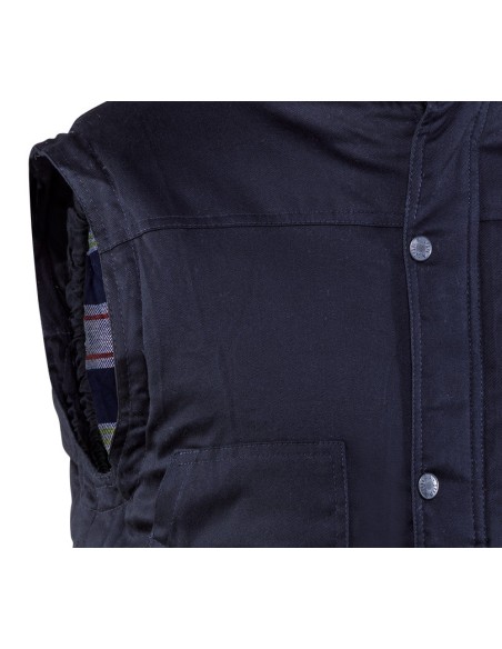 Chaleco multibolsillo acolchado marino WESTPORT 860
