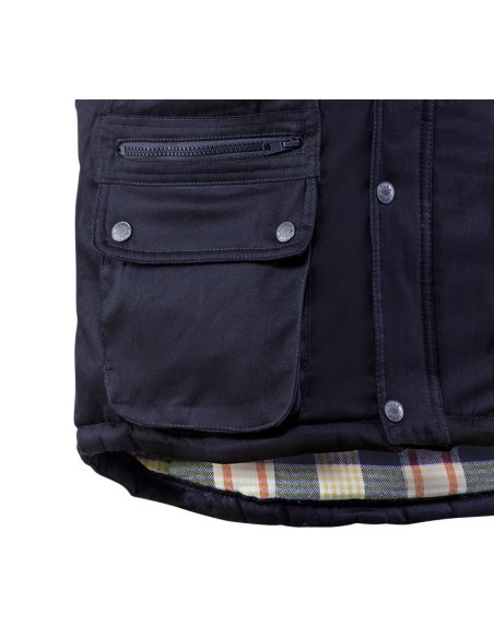 Chaleco multibolsillo acolchado marino WESTPORT 860