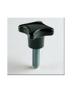 Pomo DIN6335 con espiga roscada mod 1121T