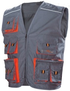 Chaleco gris DIAMOND DMD350
