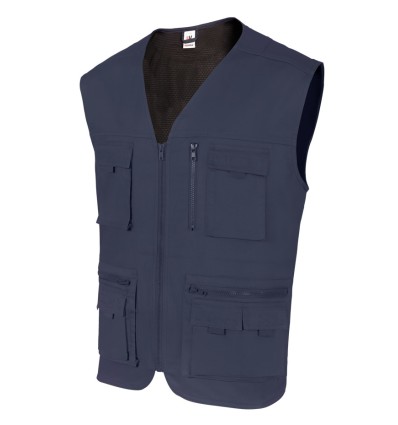Chaleco multibolsillo acolchado navy 105901