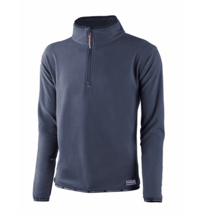 Jersey forro polar azul/marrón ARTIC 2890DN