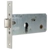 Cerradura embutir madera mod 5557 latón niquelado