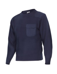Jersey punto cuello redondo navy 100