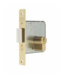 Cerradura embutir madera mod 1512 hierro latonado