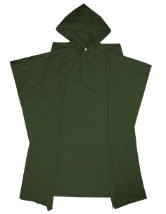 Poncho de lluva PVC con capucha talla única 187