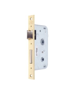 Cerradura madera embutir latonado con cuadradillo