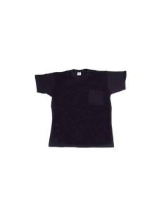 Camiseta manga corta azul/marrón 634