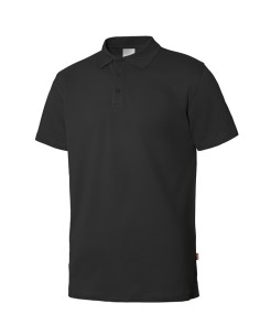 Polo manga corta negro STRETCH 105508S