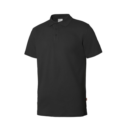 Polo manga corta negro STRETCH 105508S