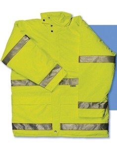 Parka alta visbilidad amarillo fluor REFLECTA HV703