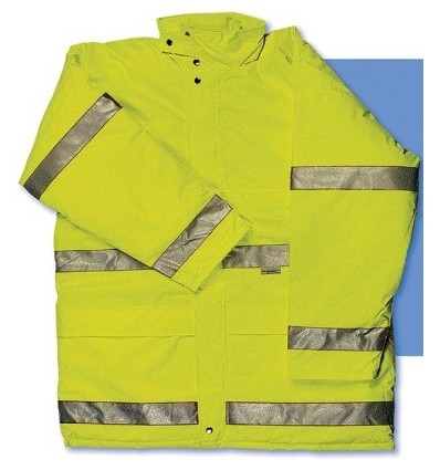 Parka alta visbilidad amarillo fluor REFLECTA HV703