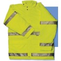 Parka alta visbilidad amarillo fluor REFLECTA HV703