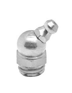 Engrasador hidráulico de acero acodado 45° mod MT 506