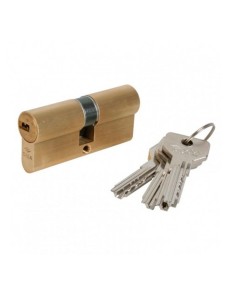 Cilindro de seguridad serie ASIX niquelado