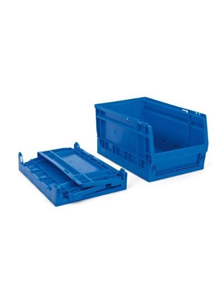 Gaveta apilable plegable azul