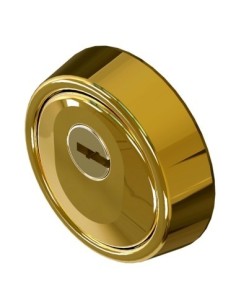 Escudo seguridad acero macizo carbonitrurado Ø 65x24/17 mm HOPLON