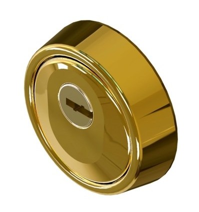 Escudo seguridad acero macizo carbonitrurado Ø 65x24/17 mm HOPLON