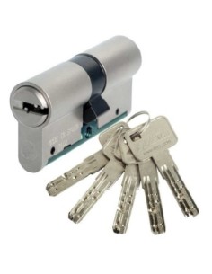 Cilindro seguridad leva larga mod C6 niquelado