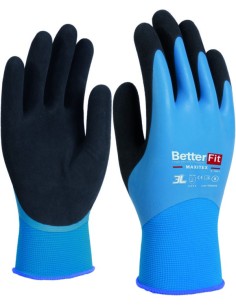 Guante poliéster-latex MAXITEX BL009