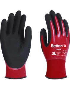 Guante poliéster-latex MAXITEX BL010