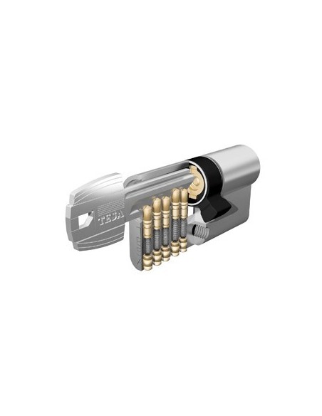 Cilíndro seguridad 40x50mm leva larga