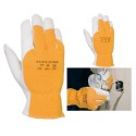 Guante cuero flor vacuno dorso INTERLOCK 416