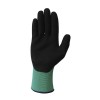 Guante nylon verde/negro MONTAJE H257