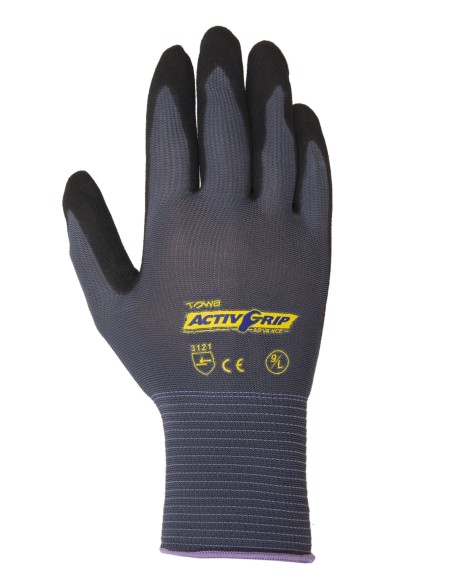 Guante nylon-nitrilo microfinish ACTIVGRIP AVDANCE 581