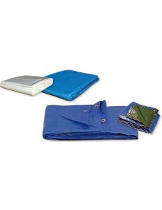 Toldo de polietileno azul 120 g