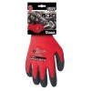 Guante nylon rojo/negro MECANICO H111805