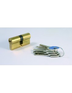 Cilindro seguridad T60 leva larga T655 niquelado