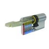 Cilindro seguridad T60 leva larga T655 niquelado