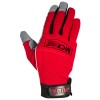 Guante piel sintética rojo SPANDEX MCX H270R