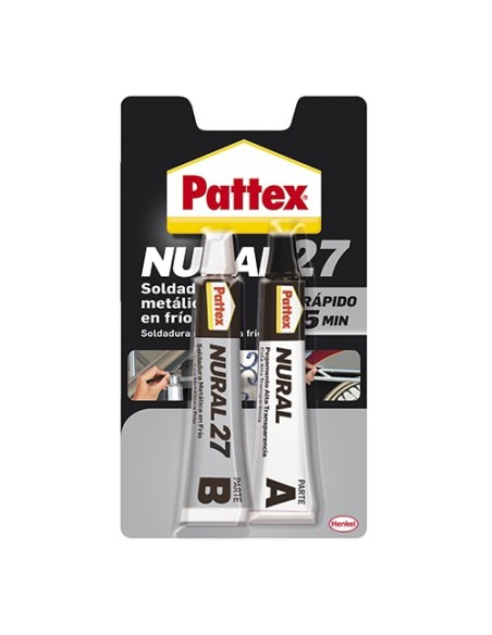 Soldadura metálica en frio rápida NURAL 27