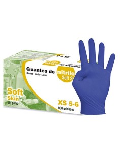 Guante desechable nitrilo sin polvo SI-NITRILO-SK
