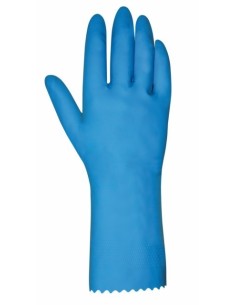 Guante doméstico latex azul 621B38