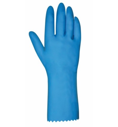 Guante doméstico latex azul 621B38