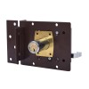 Cerradura sobreponer marrón 143x60 mm mod 231-12