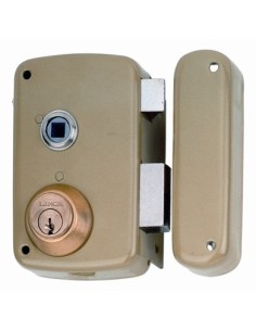 Cerradura sobreponer hierro esmaltado 70X45 mm 5056BHE70