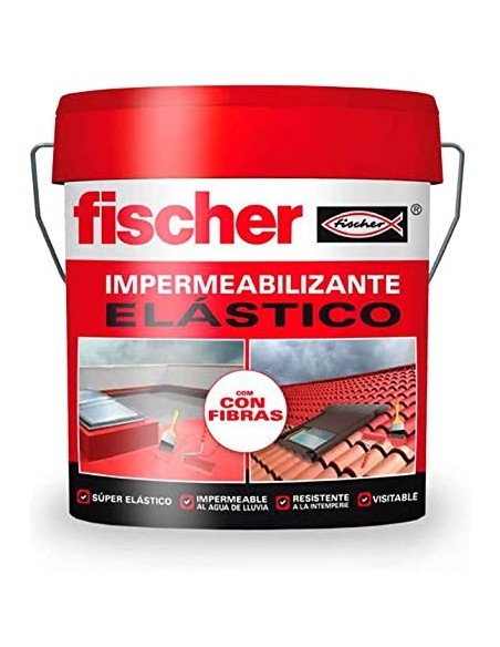 Membrana impermeabilizante elástica blanco con fibras