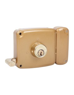 Cerradura sobreponer hierro barnizado 100X50 mm 4125HB010