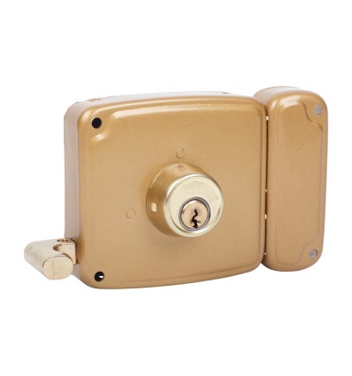 Cerradura sobreponer hierro barnizado 100X50 mm 4125HB010