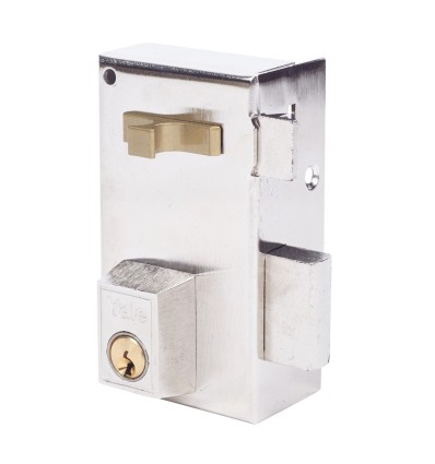 Cerradura sobreponer 70x40mm 56a70dhn niquela