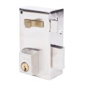 Cerradura sobreponer 70x40mm 56a70dhn niquela