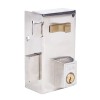 Cerradura sobreponer 70x40mm 56a70dhn niquela